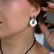 Сережки "Україна" українські прикрасив срібному кольорі 1993.2 фото 1